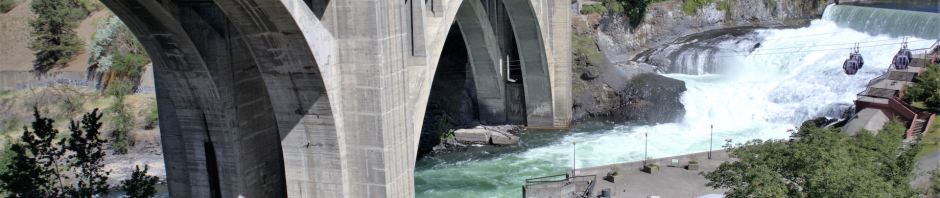 Bridge Spokane River downtown by Katherine Hood on Unsplash